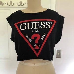 GUESS TANK CROP TOP